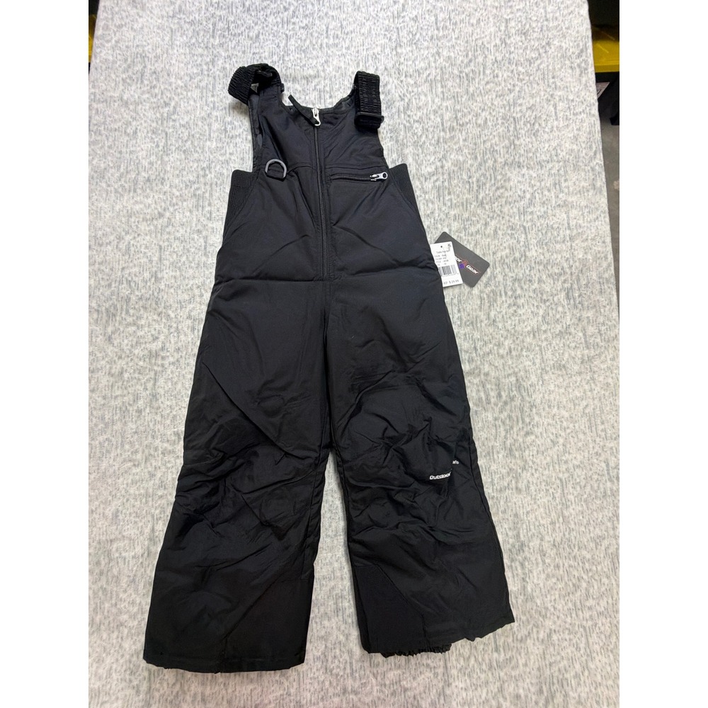 Outdoor Gear Kids Black Insulated Water Resistant Snow‎ Bib Pants Size 5 6816R